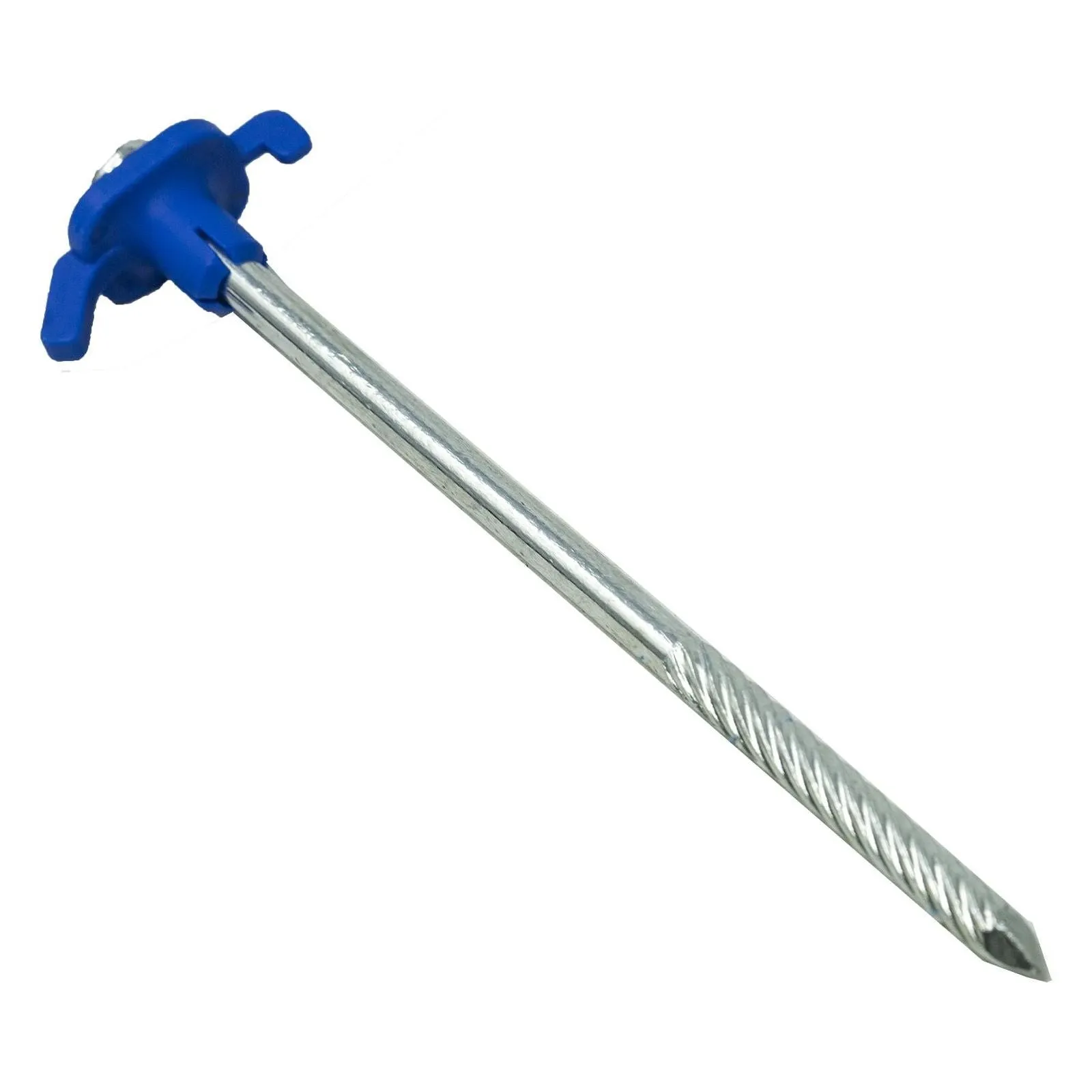 30 x Pile Driver Rock Pegs Caravan Tent Awning Thread Steel Drill by Streetwize