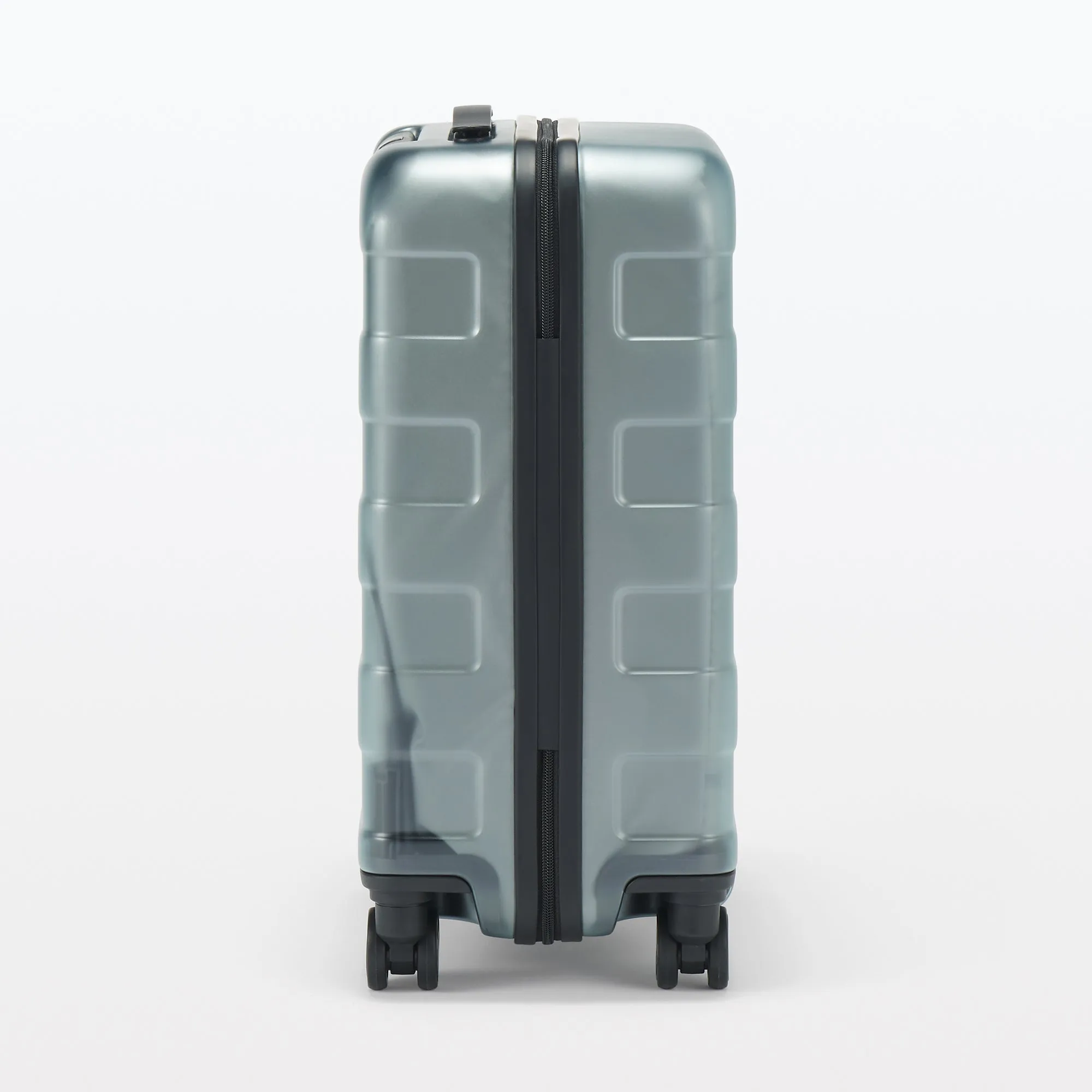 Adjustable Handle Hard Shell Suitcase 36L - Translucent | Carry-On