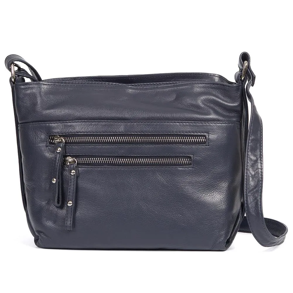 Adjustable Multi-Zip Shoulder Bag - JEWN40003 / 326 523