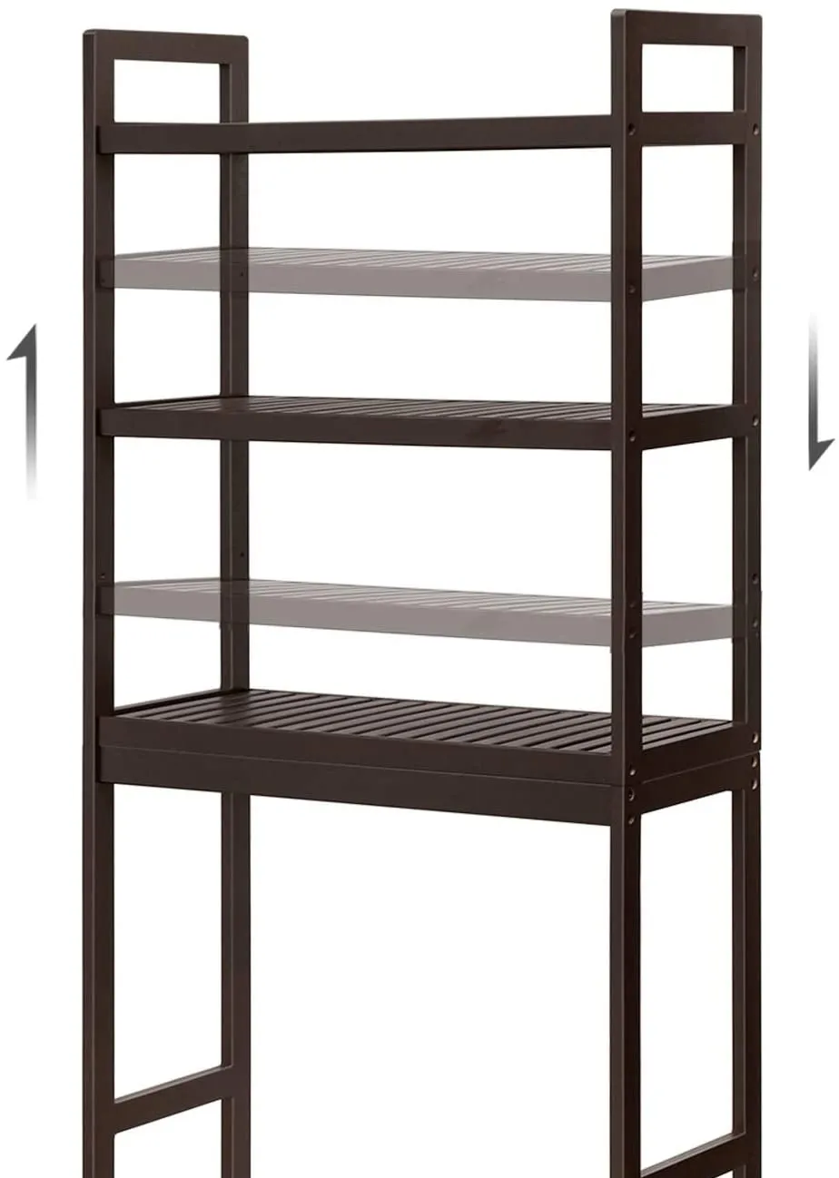 Adjustable Shelves Bathroom Organizer