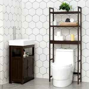 Adjustable Shelves Bathroom Organizer