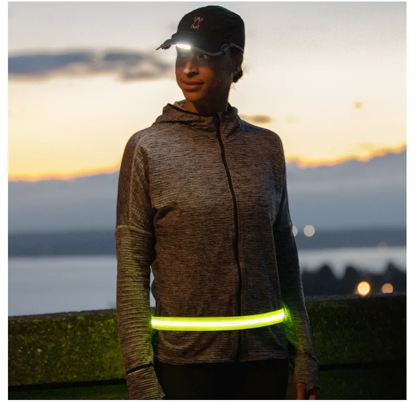 Amphipod Optic Beam 360 Belt- (Neon Hi-Viz)