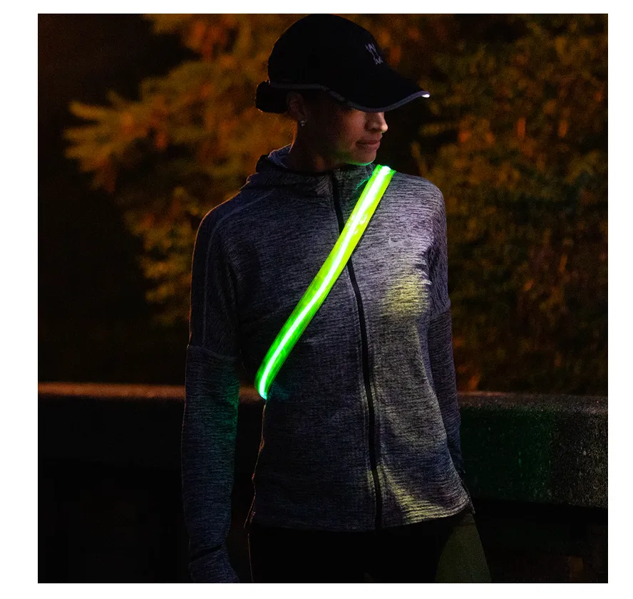 Amphipod Optic Beam 360 Belt- (Neon Hi-Viz)