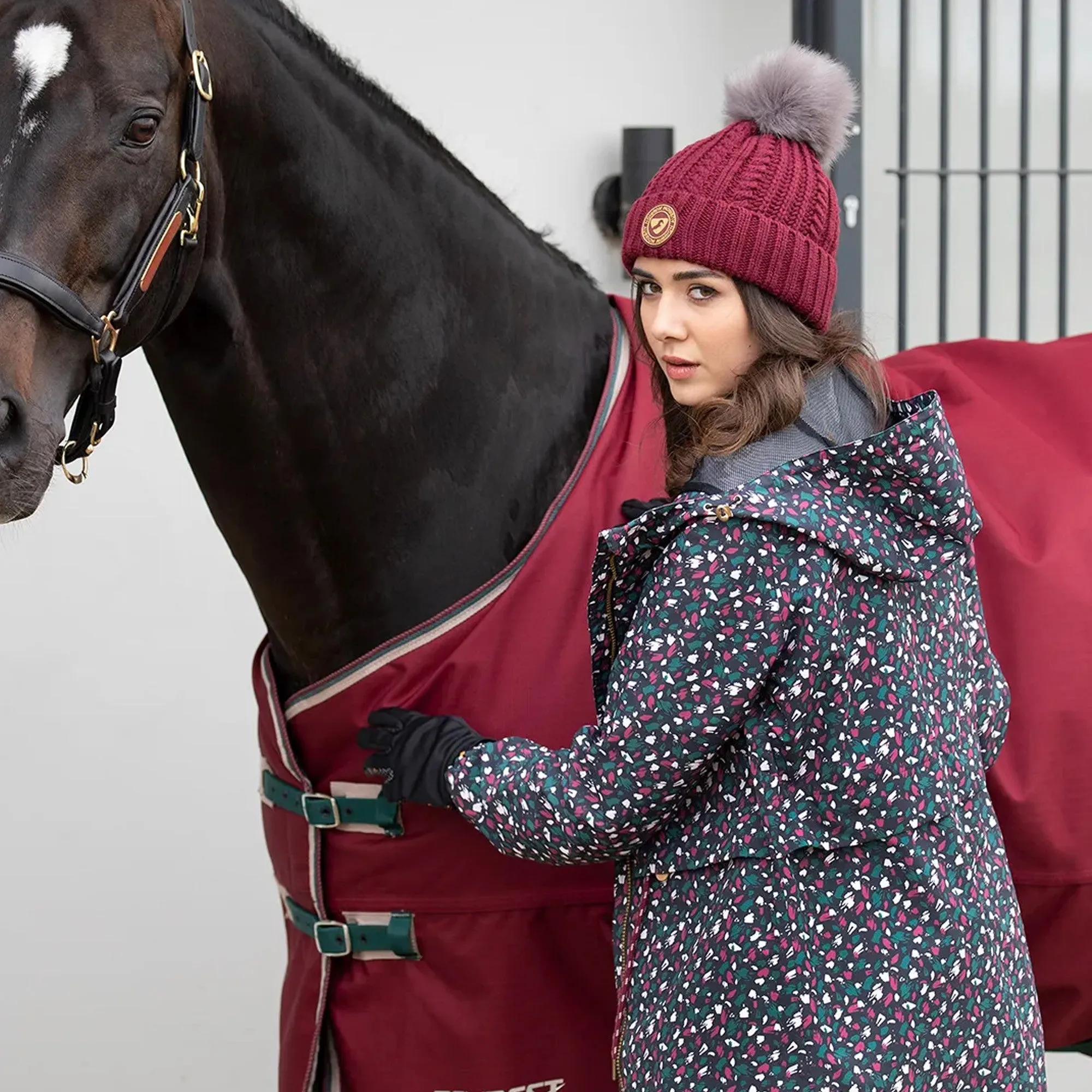 Aubrion Ladies Hackney Rain Jacket - Brush Stroke