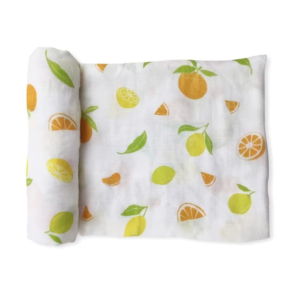 Bamboo Muslin Swaddle Blanket - Growing Love