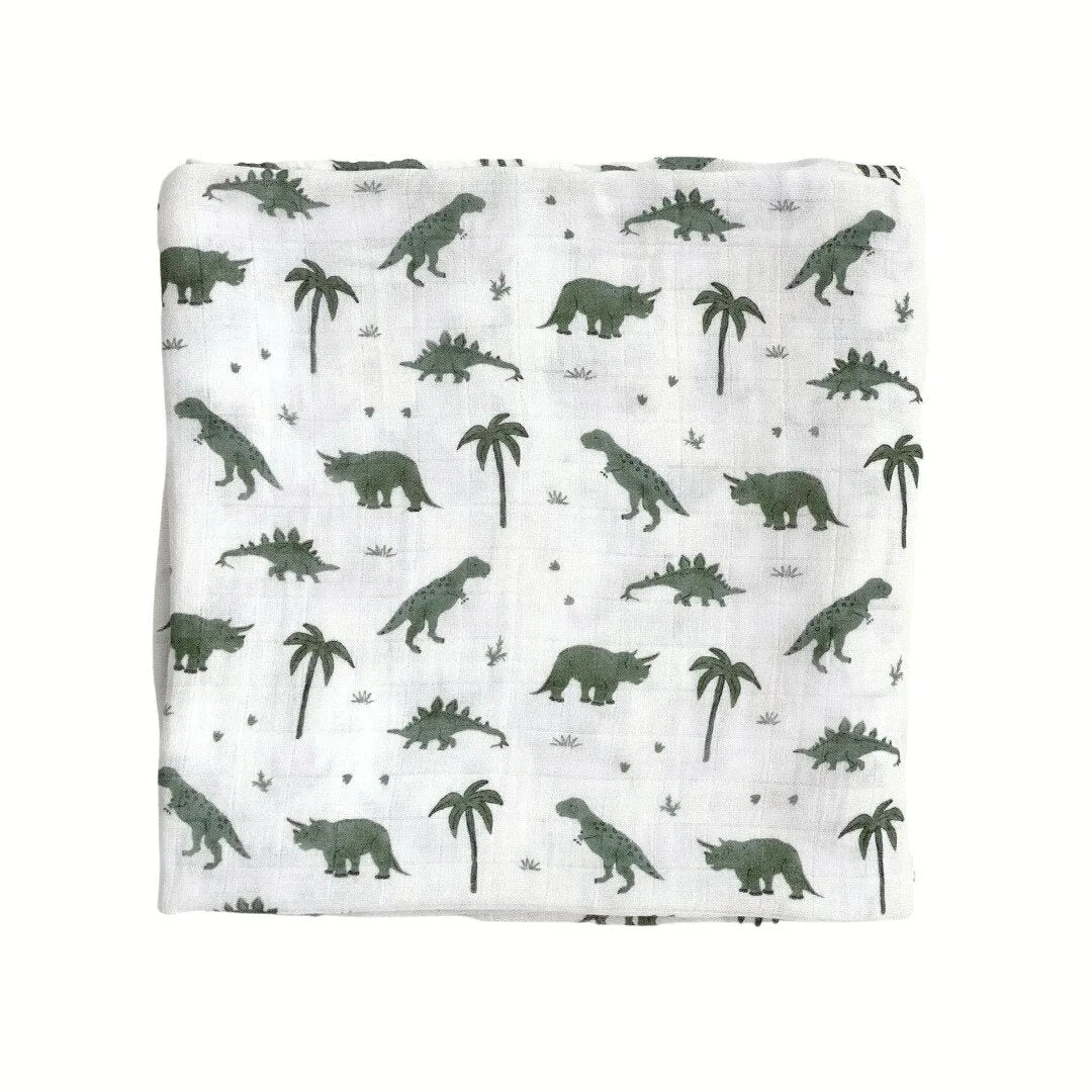 Bamboo Muslin Swaddle Blanket - Growing Love