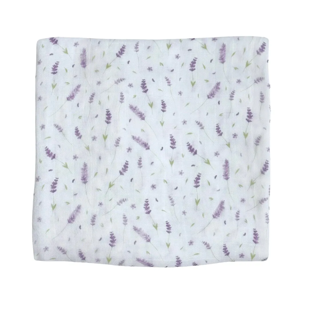 Bamboo Muslin Swaddle Blanket - Growing Love