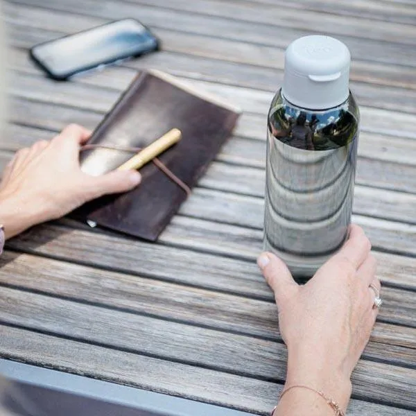 BergHOFF Leo To Go 10" Water Bottle, 25oz., Gray