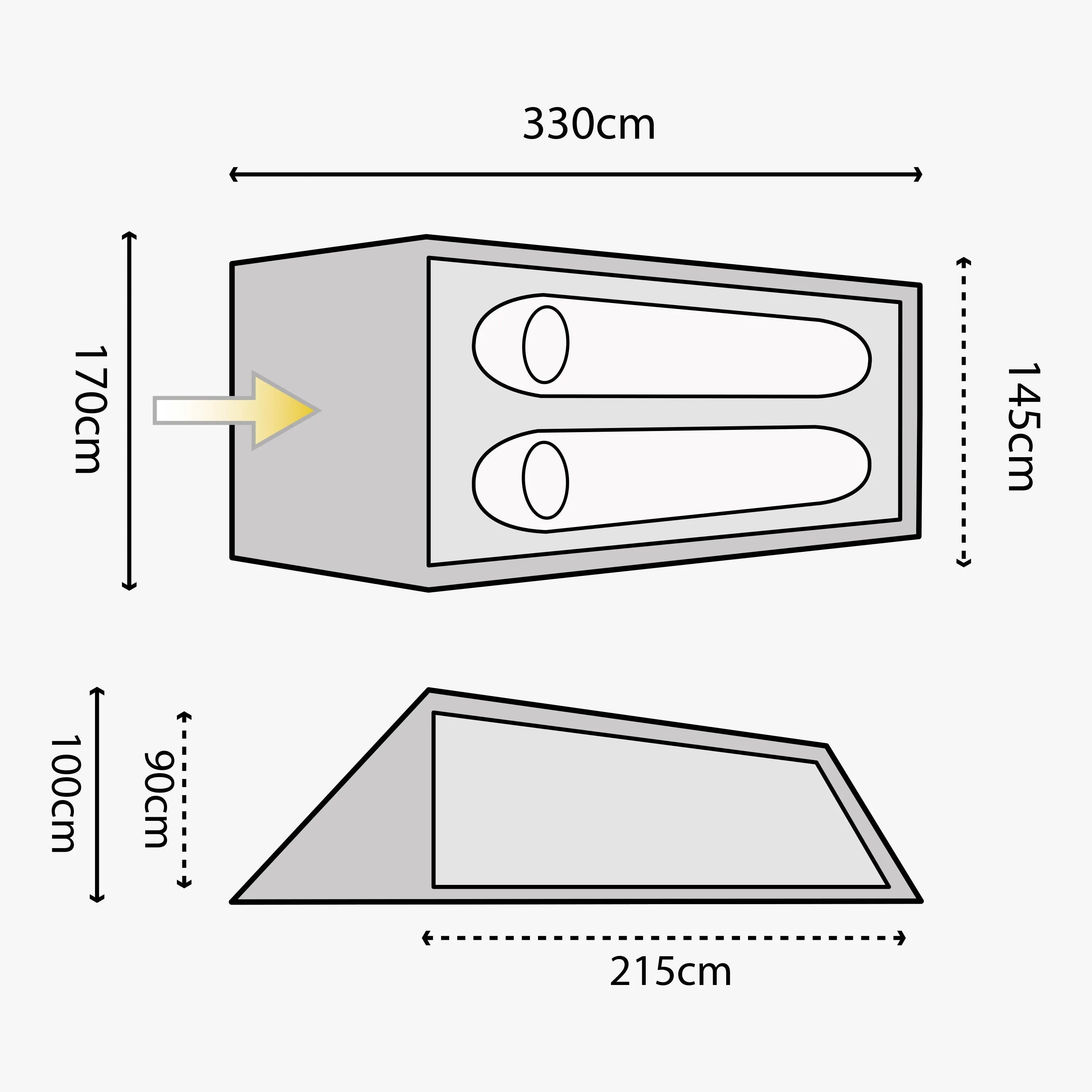 Blackthorn 2, 2 Man Tent