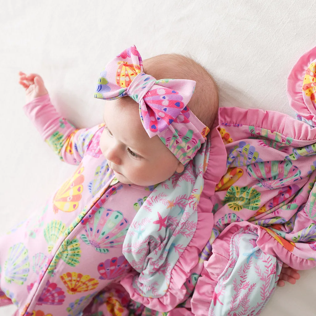 Catalina & Lena Ruffled Luxette Patoo Blanket