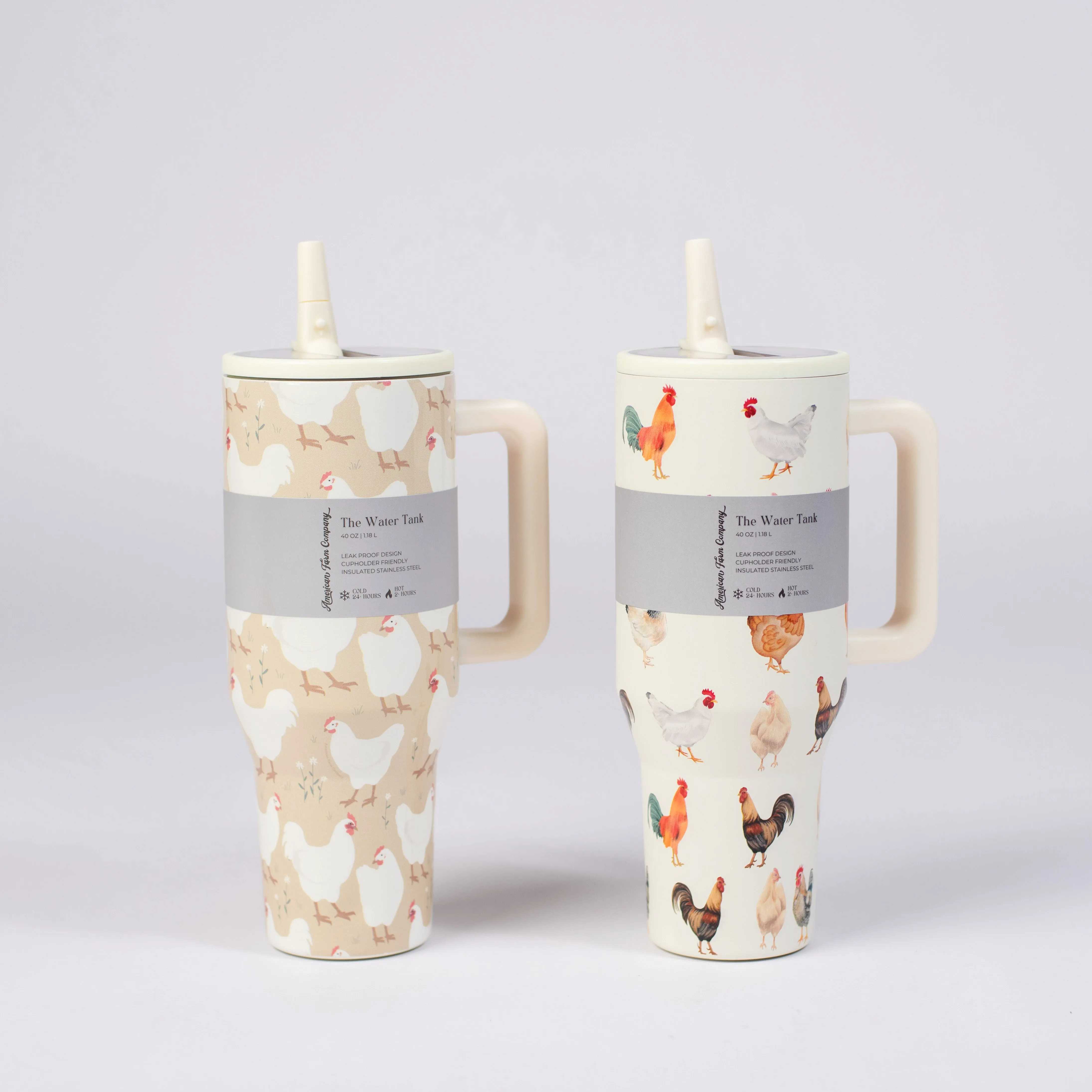 Chicken 40oz Water Tank Tumbler