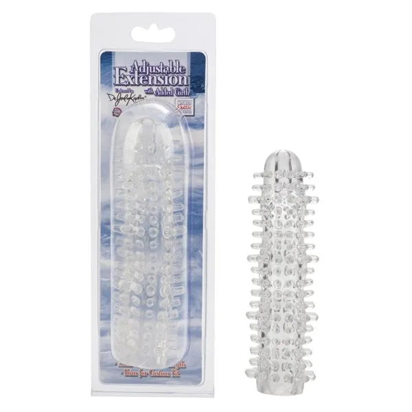 Dr Joel Kaplan Adjustable Extension Added Girth - Clear