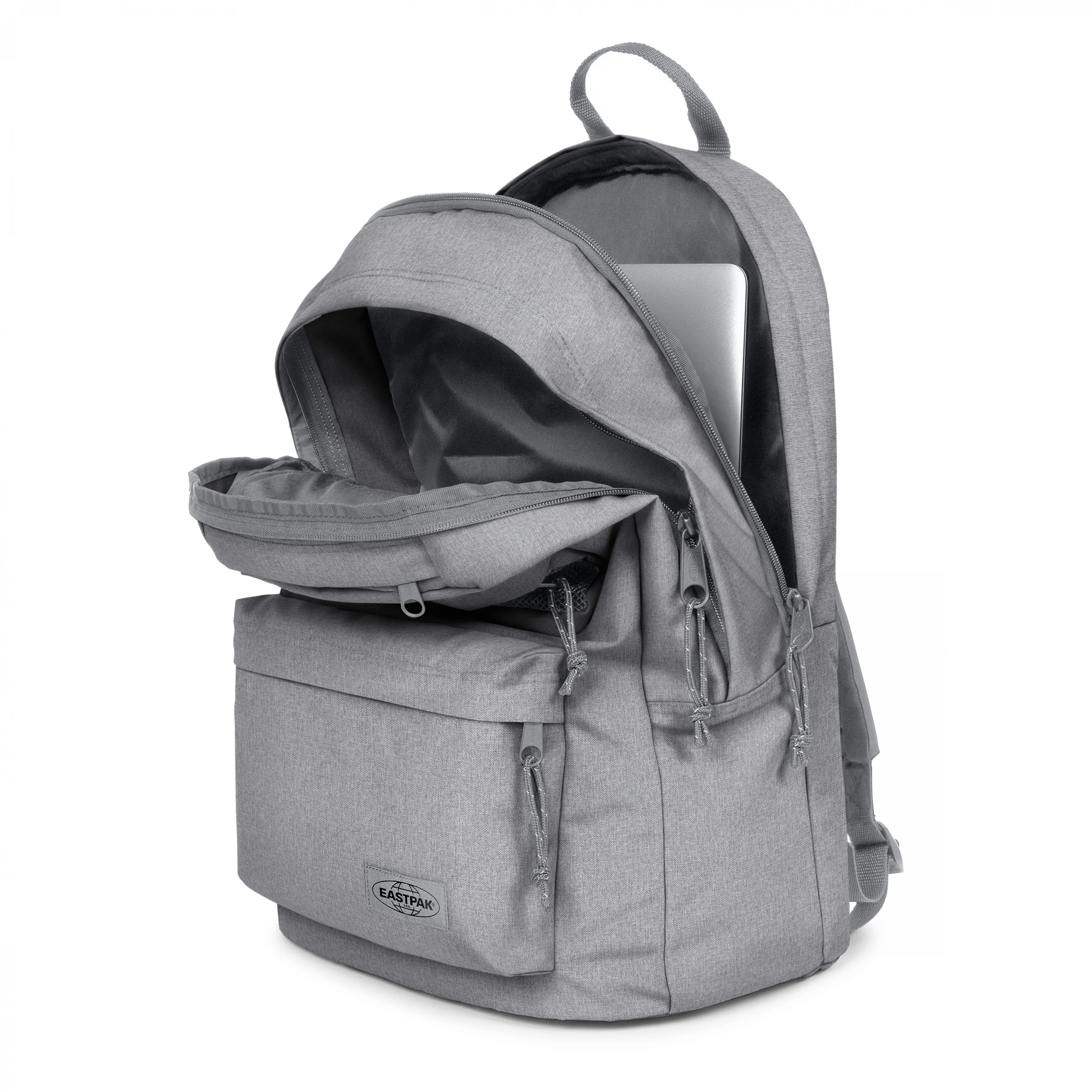 Eastpak Double Office Sunday Grey Large Laptop Backpack - EK0A5BIS3631