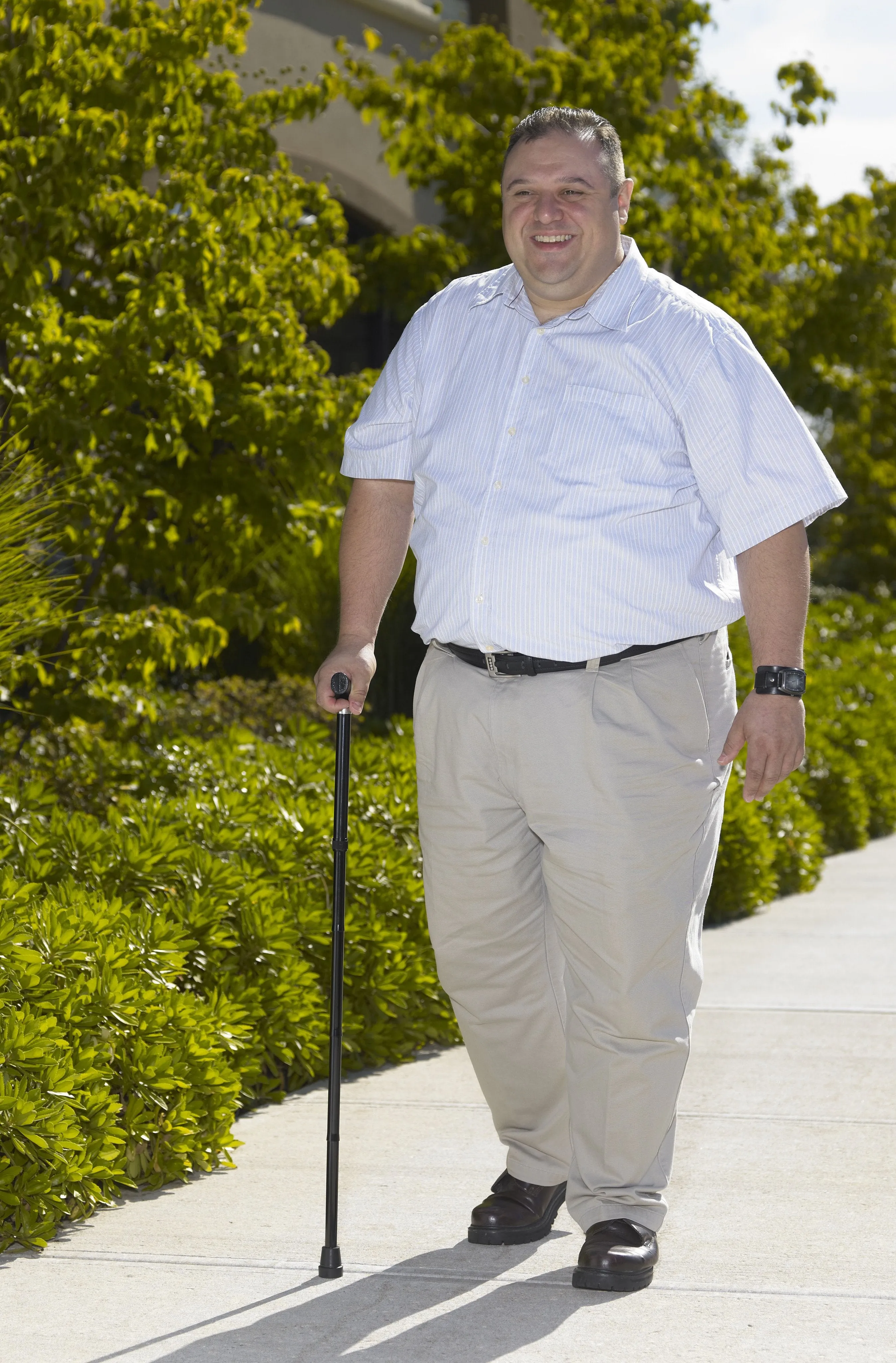 Heavy Duty Folding Cane Lightweight Adjustable with T Handle