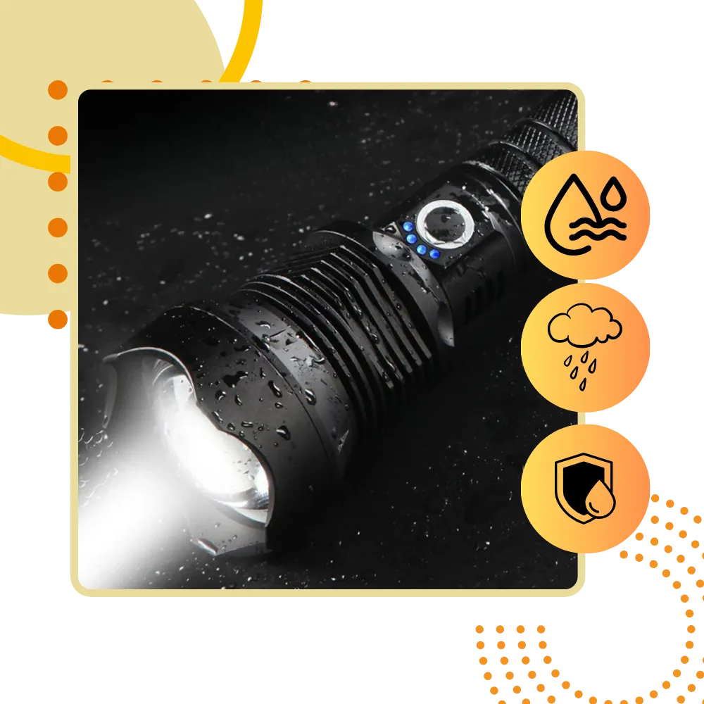 High Beam Rechargeable Led Torch