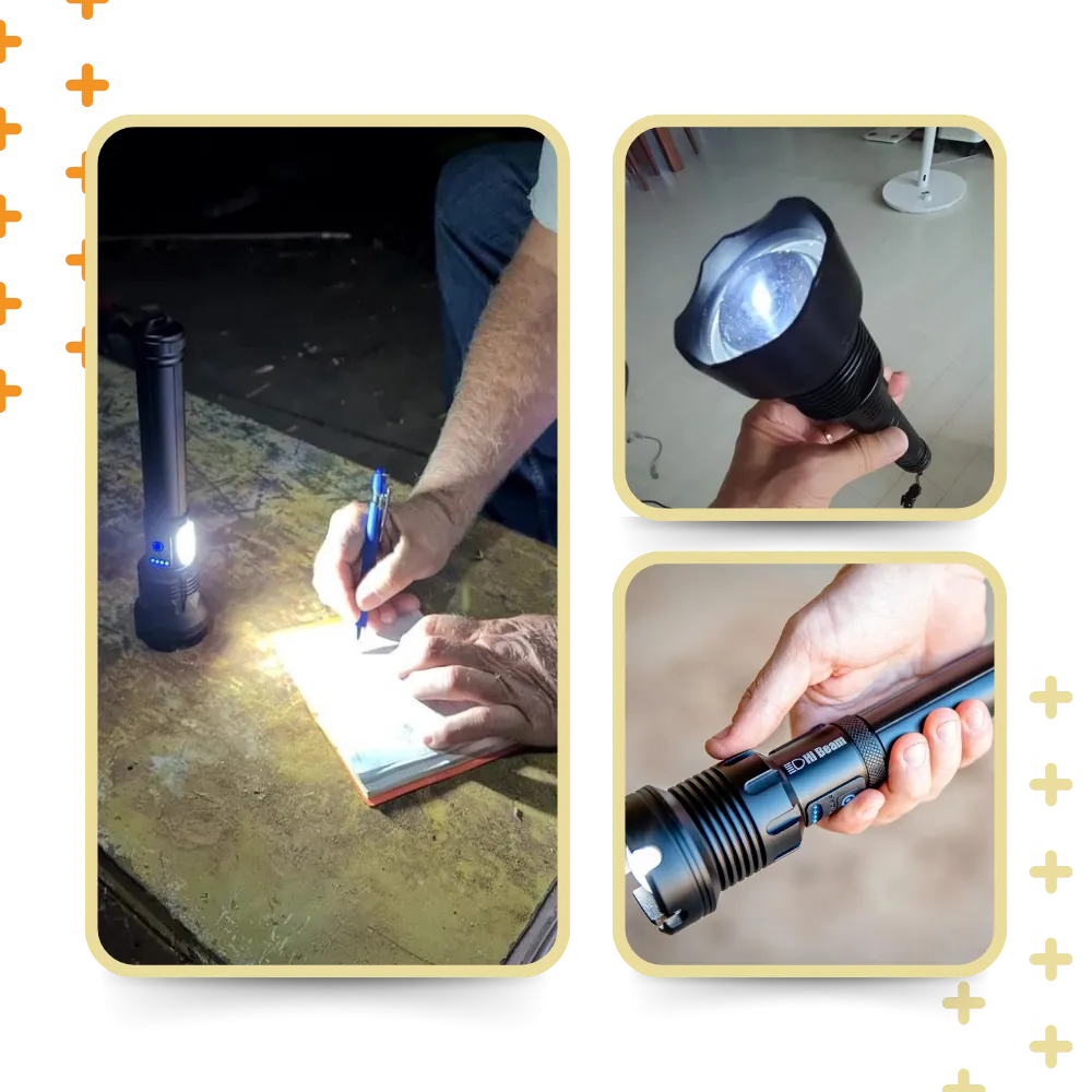 High Beam Rechargeable Led Torch