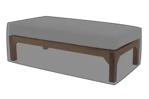 Huntington Deluxe Ottoman WeatherMAX Outdoor Weather Cover