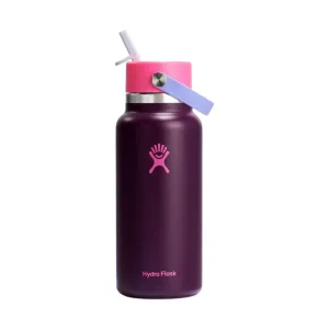 Hydro Flask 32 oz Wide Mouth With Flex Straw Cap - Sugarplum (Limited Edition)