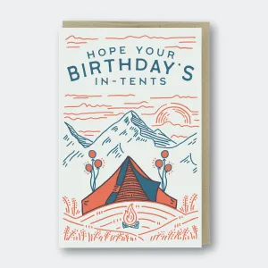 In-Tents Birthday Greeting Card