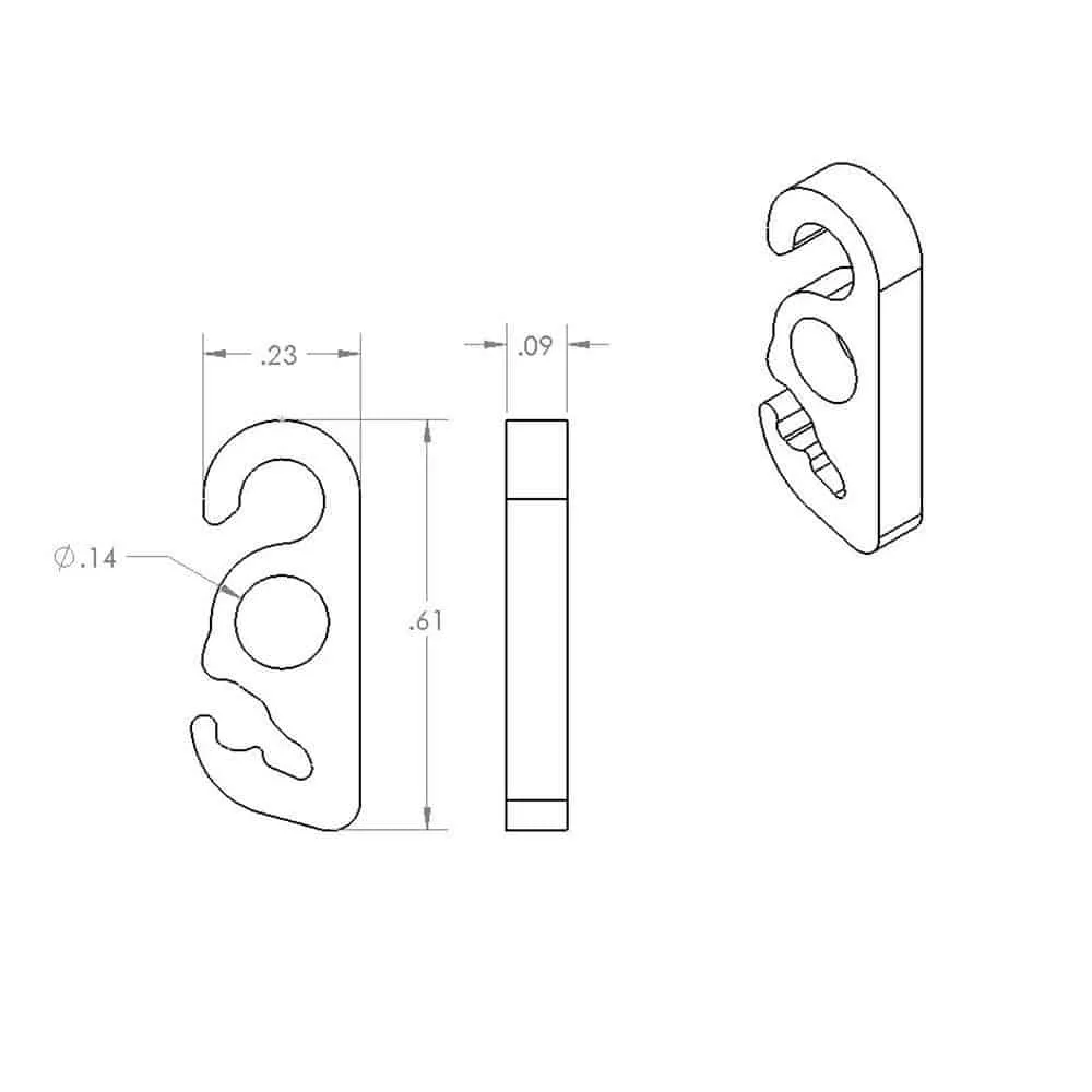 LoopAlien® Titanium Guyline Starter Kit