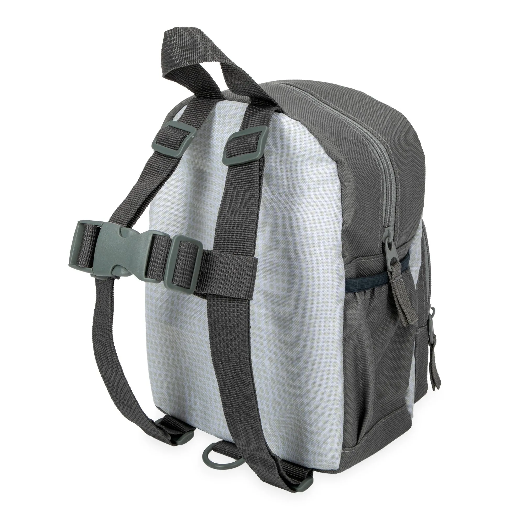 Mini Canvas Backpack with Safety Harness