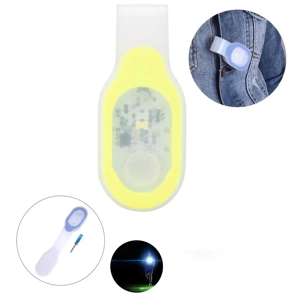 Mini Emergency Light Clip Safety Soft Silicone Running Outdoor Child lamp Strap Hiking Walk Dog Camping Doctor Nurse Work Light