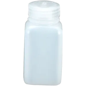 Nalgene Wide Mouth Square HDPE 6 OZ