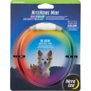 NiteHowl Mini Rechargeable LED Safety Necklace