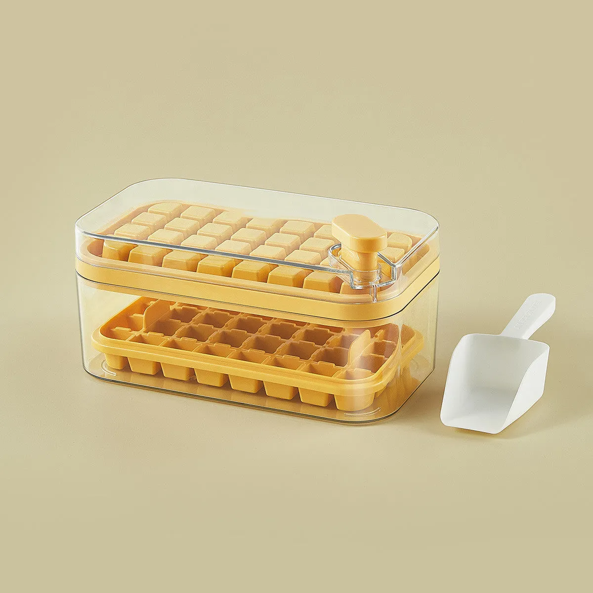 One-button Press Type Ice Cube Maker