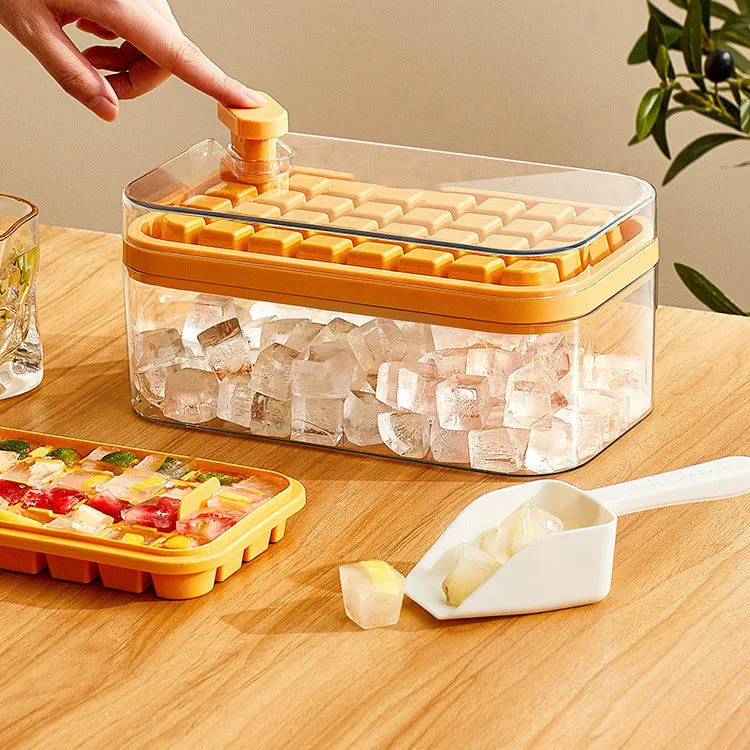 One-button Press Type Ice Cube Maker