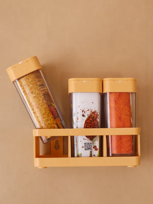 Pack Of 3 Herb And Spice Container Rack Fawn