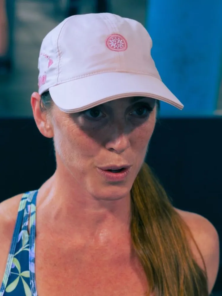Ponytail Cap with LILIKOI Emblem - BALLET PINK