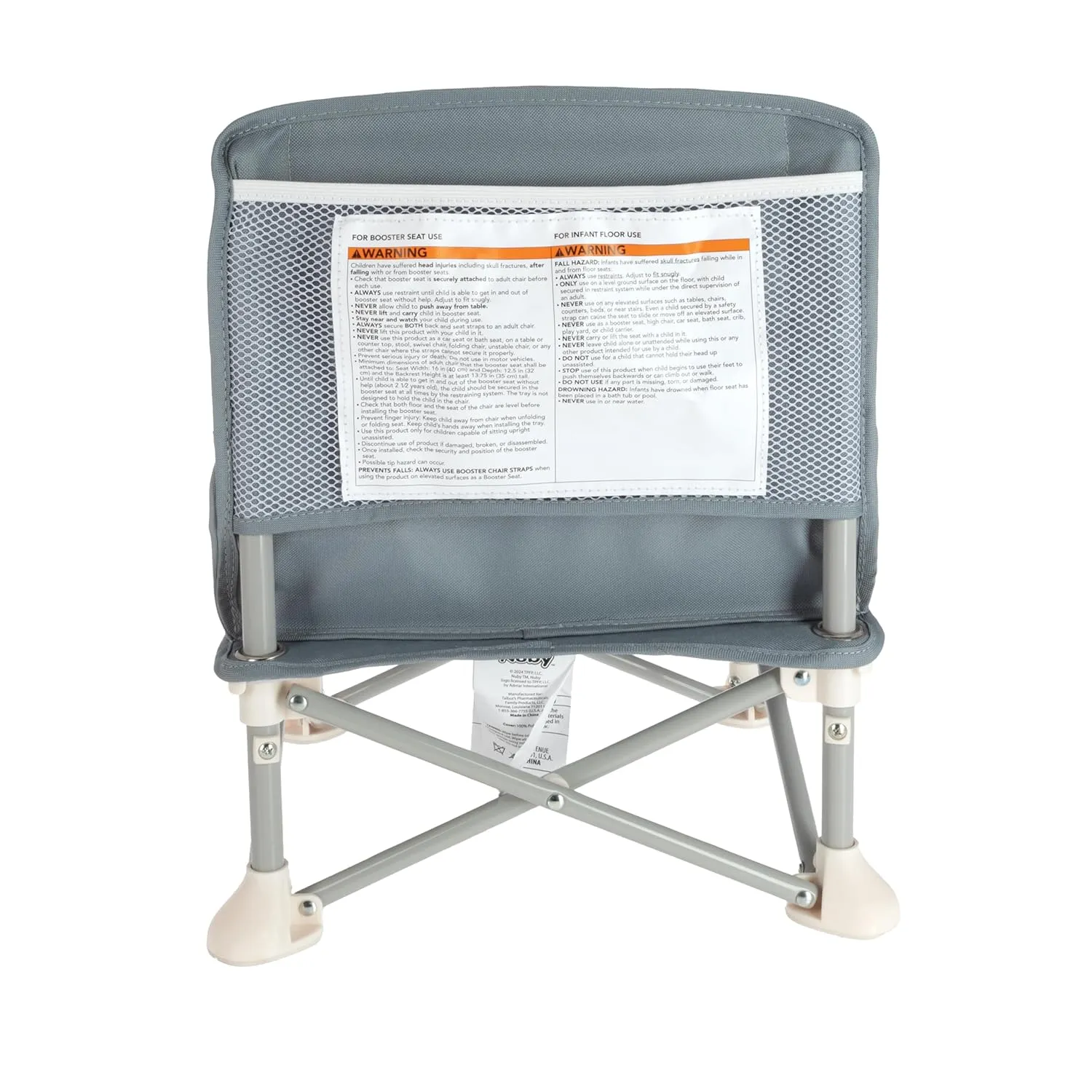 Pop Up Booster Seat | Grey