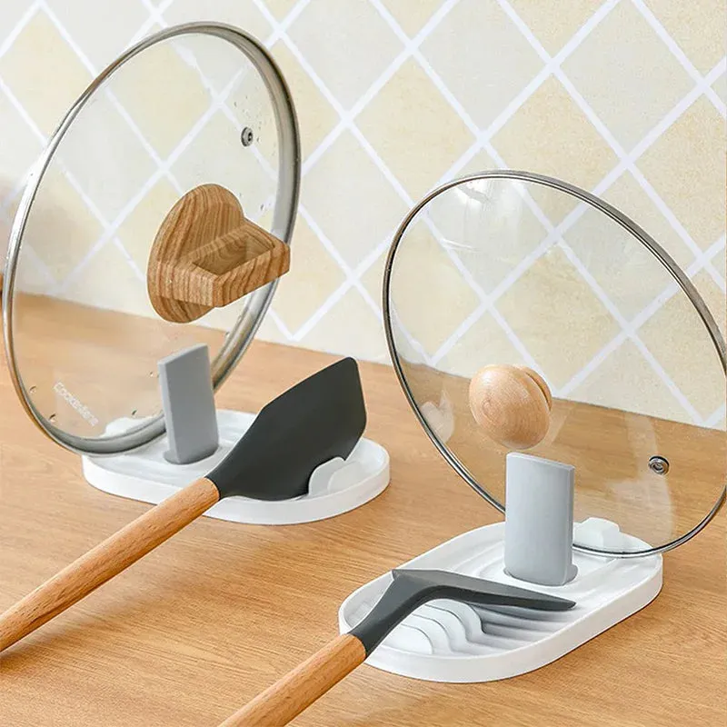 Pot and Spoon Lid Holder – Kitchen Organizer