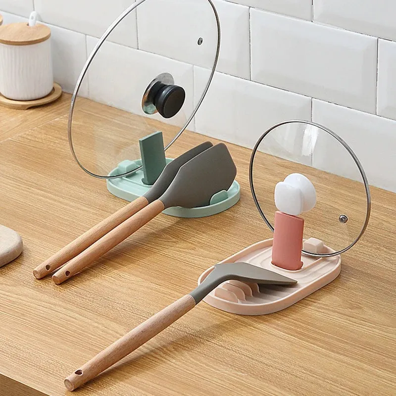 Pot and Spoon Lid Holder – Kitchen Organizer