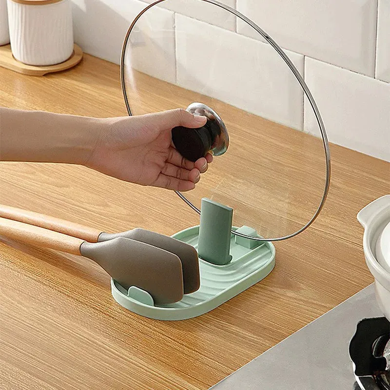 Pot and Spoon Lid Holder – Kitchen Organizer