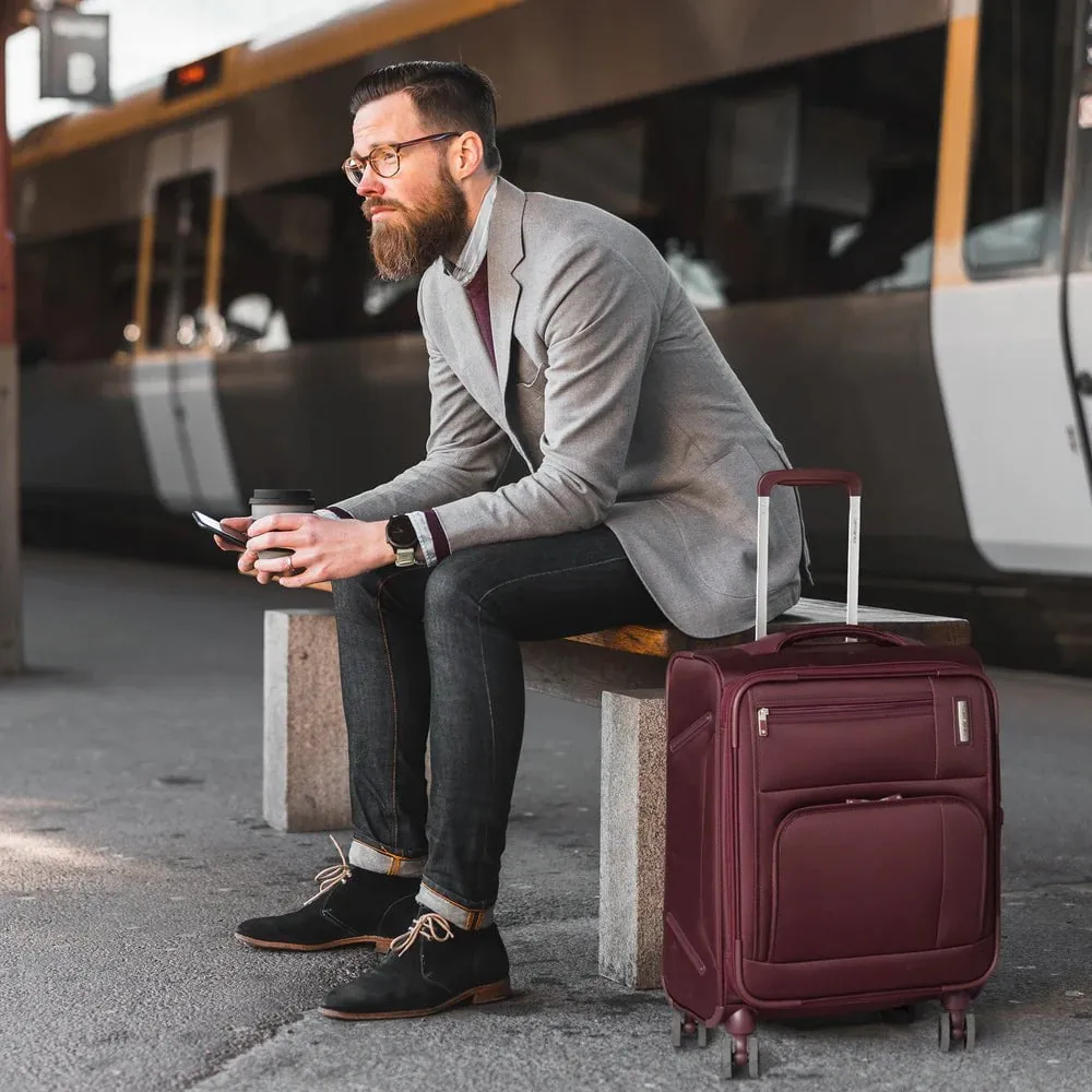 Samsonite Allerton Super Lite Expandable Spinner Carry-On Luggage