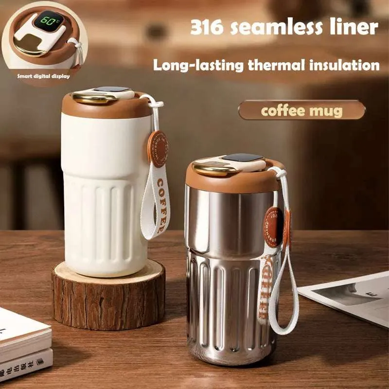 Smart Temperature Display Water Bottle