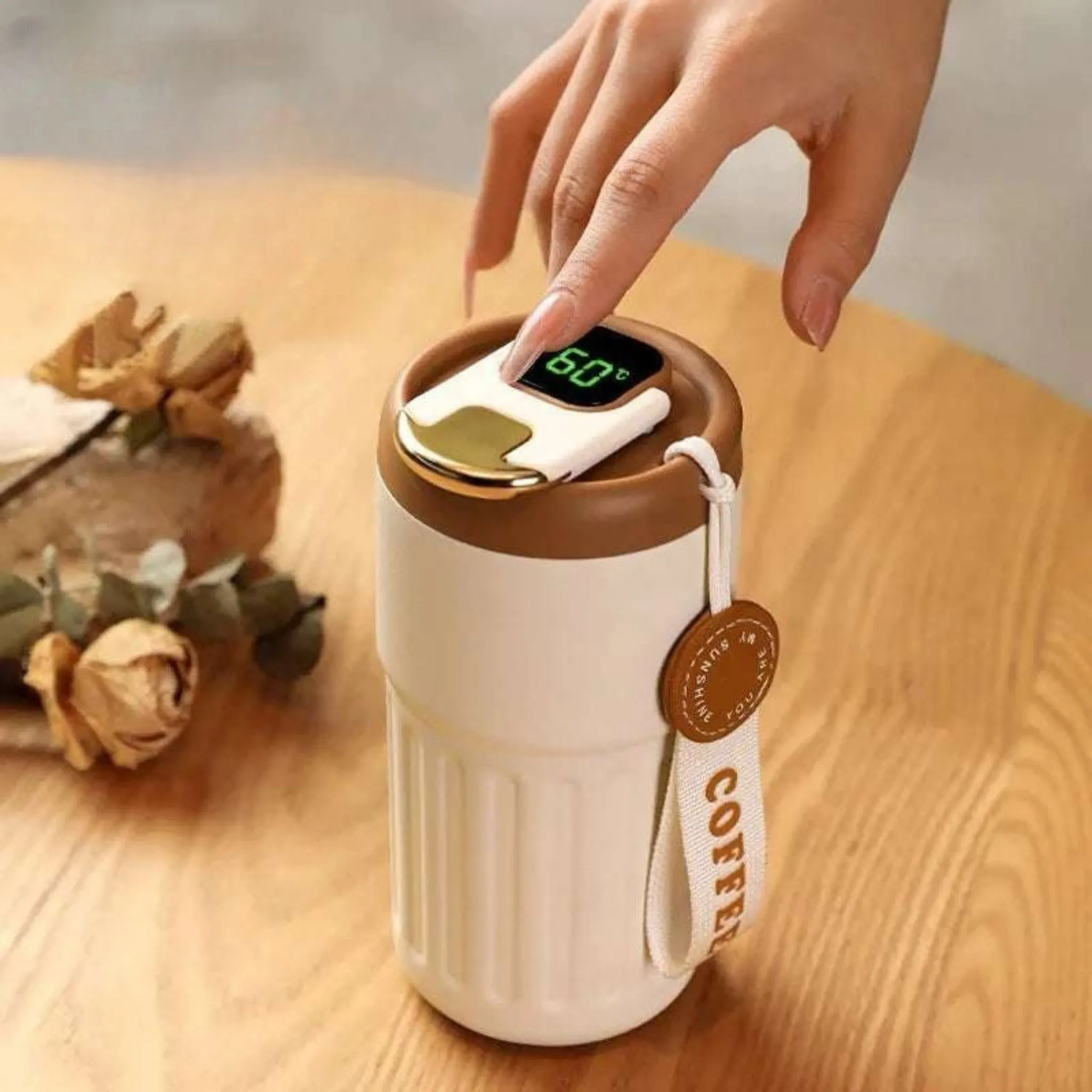 Smart Temperature Display Water Bottle