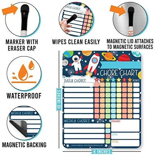Space Chore Charts | Home Organization