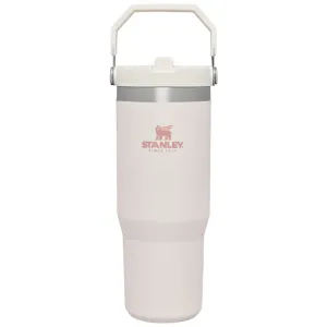 Stanley Ice Flow GO 870ml/30oz Flip Straw Wtr Btl Rose Quartz