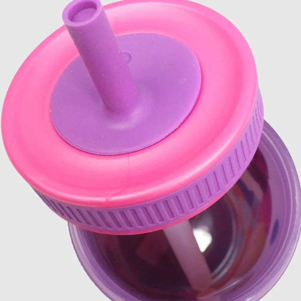 Stor Princess Leakproof Silicone Straw Tumbler 465 ML