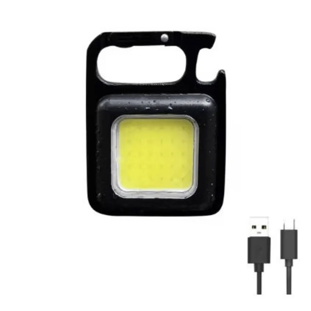 Super Bright MINI COB Keychain Flashlight Charging Lamp