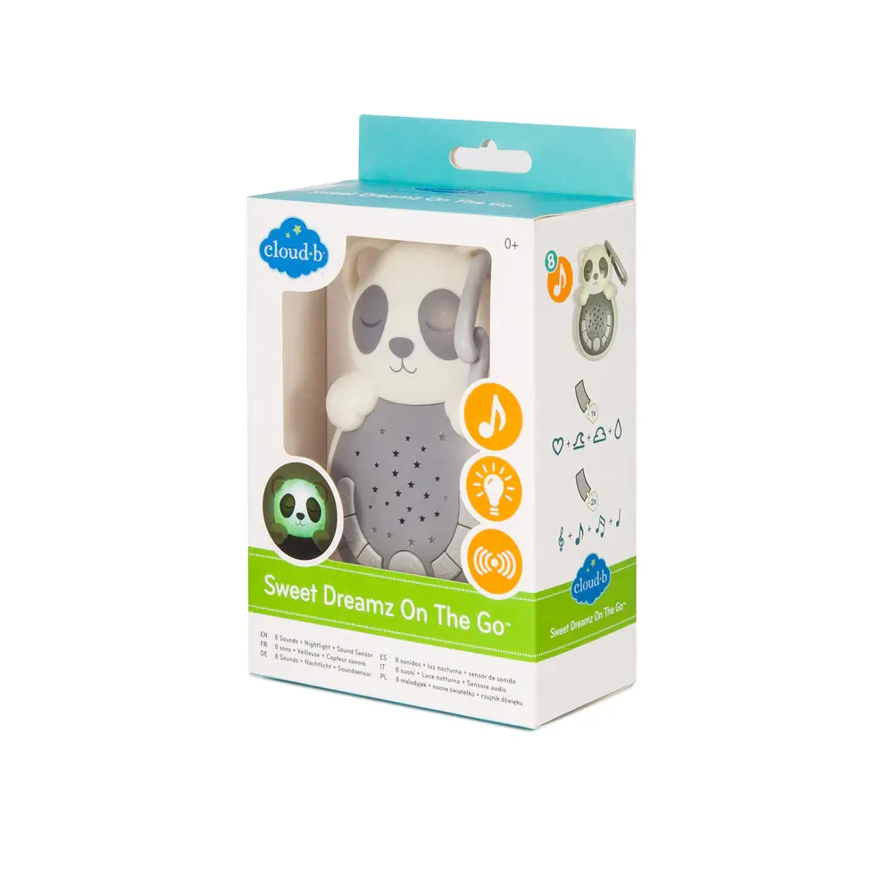 Sweet Dreamz On The Go - Grey Panda Sleep Soother