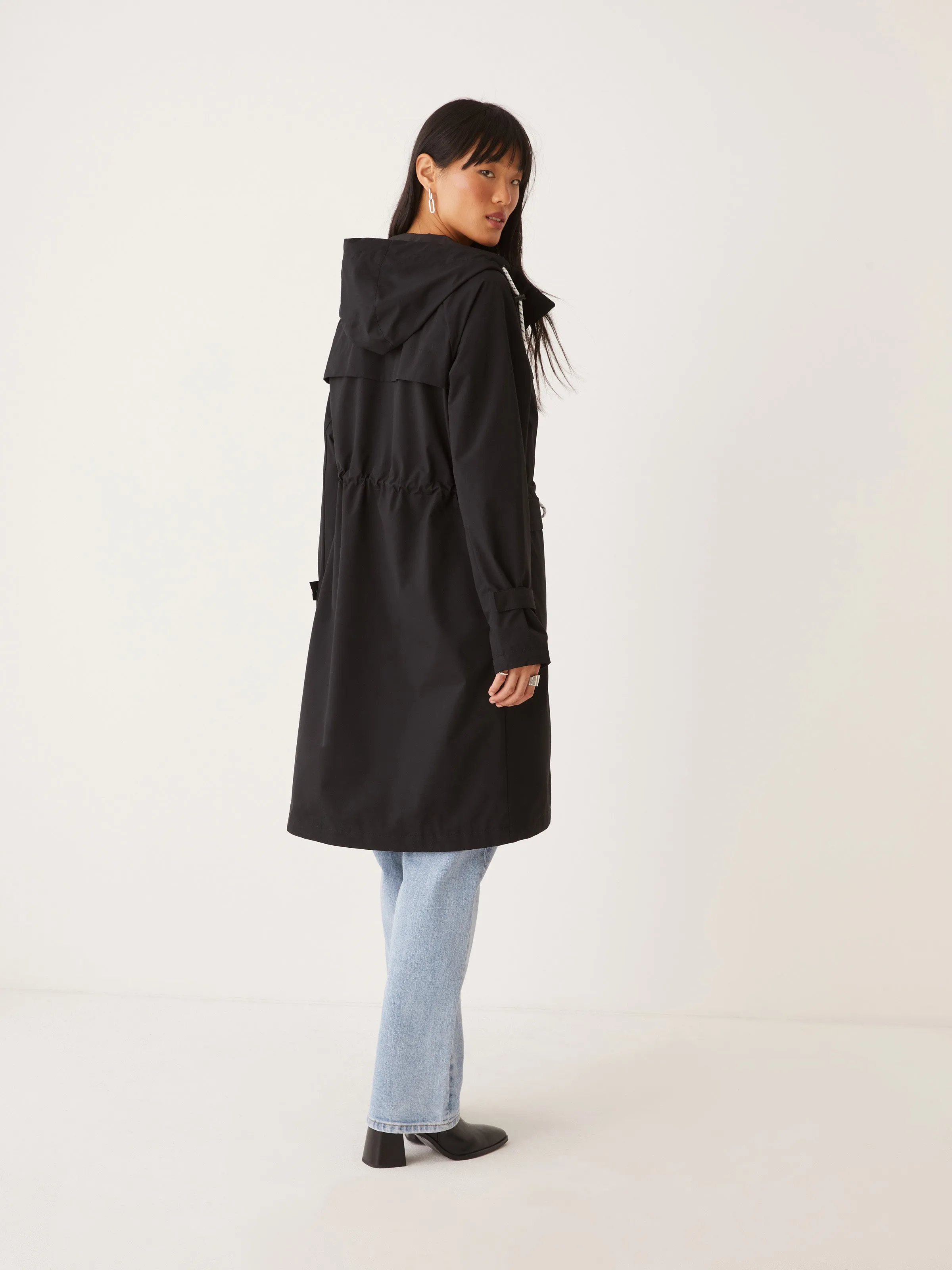 The Stanley Rain Jacket in Black