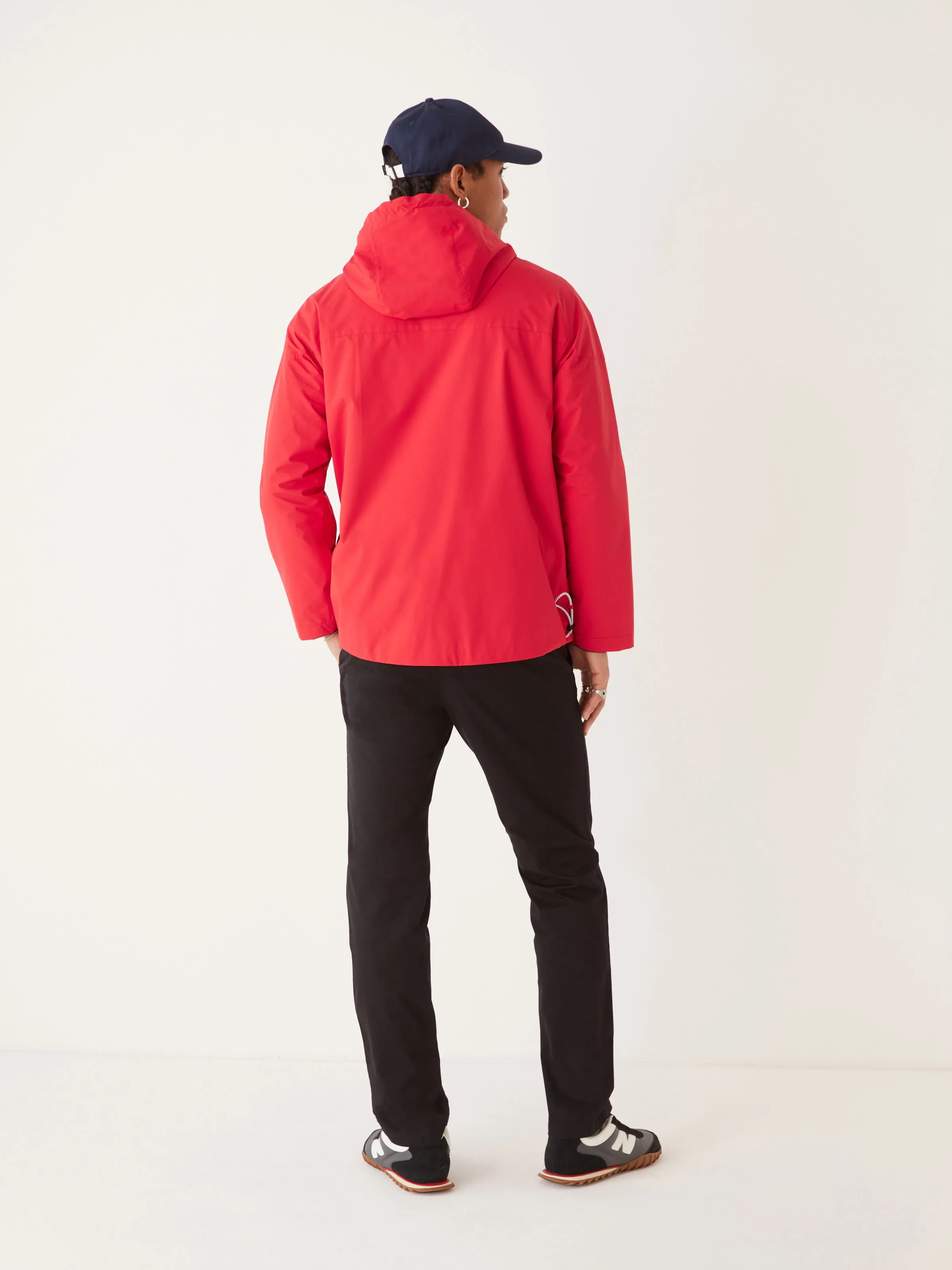 The Stanley Rain Jacket in Red