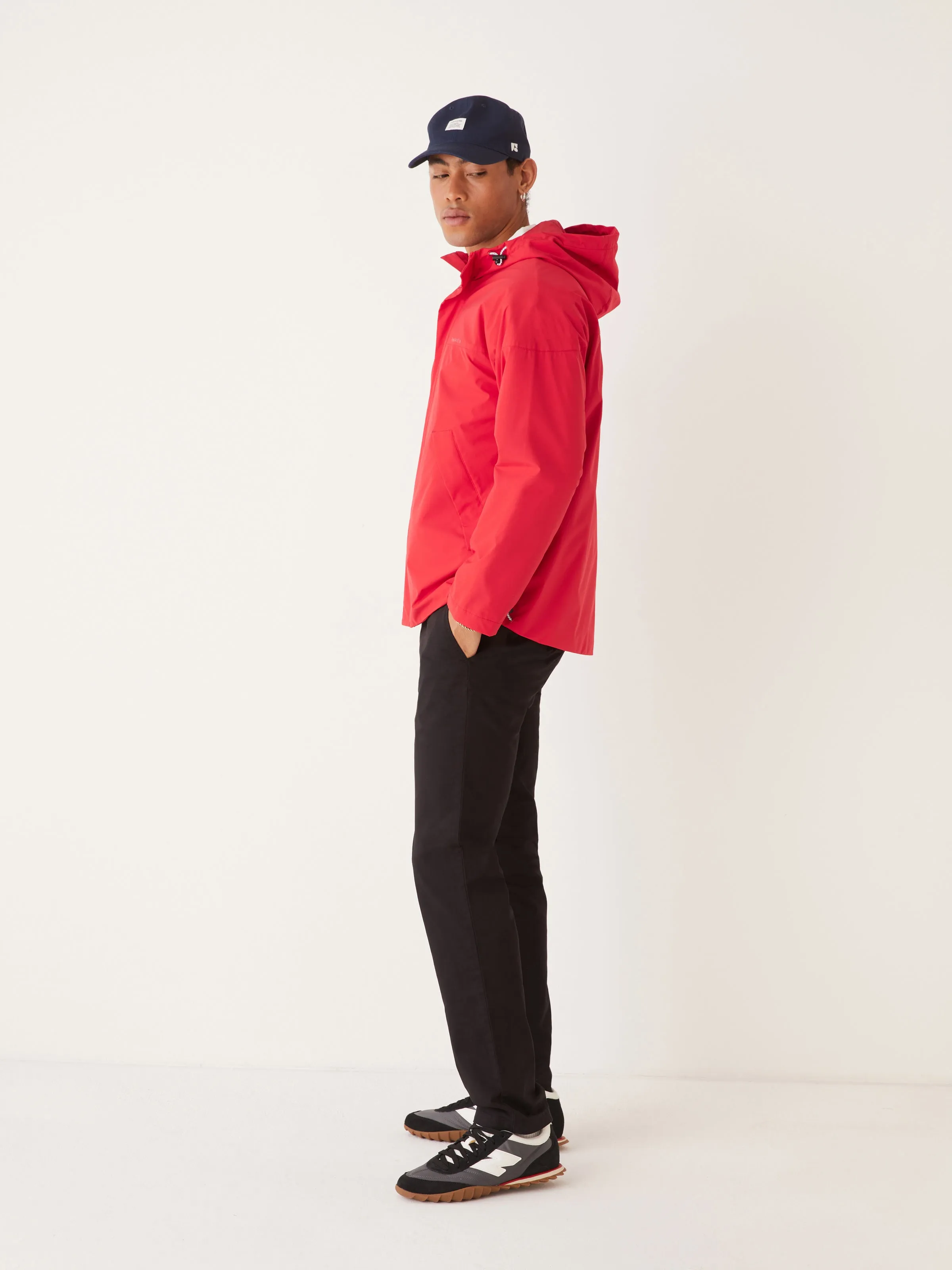 The Stanley Rain Jacket in Red
