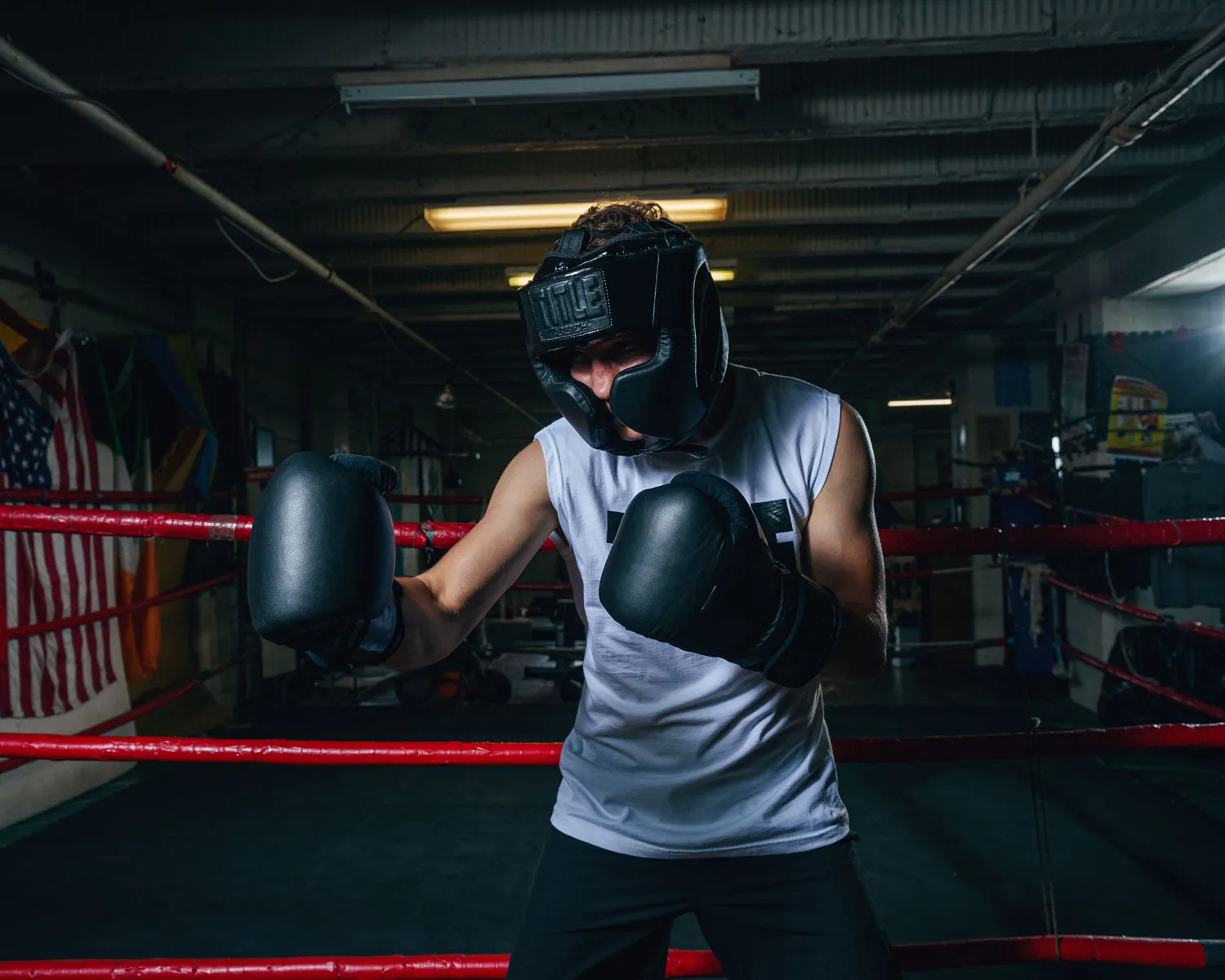 TITLE Black Training Headgear