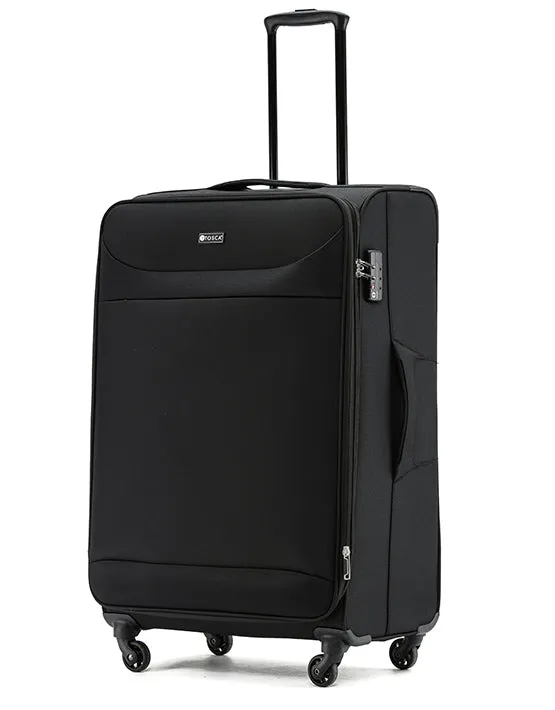 Tosca Aviator 76cm Large Softside Luggage Trolley