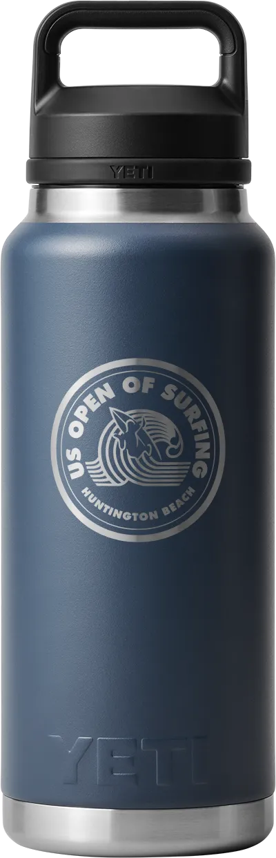 US Open of Surfing YETI Rambler 36 oz Chug Bottle